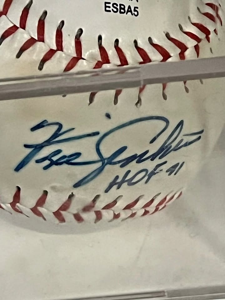 Ferguson Jenkins Autographed Baseball
