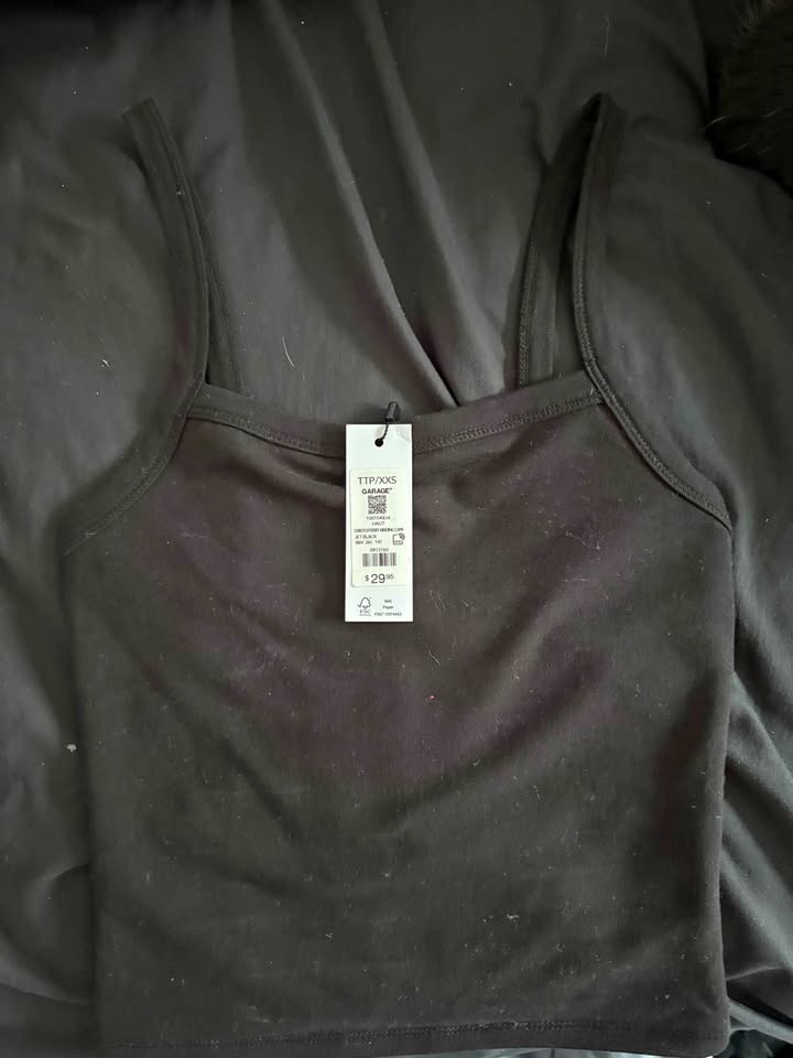 Garage Stretchterry Binding Cami XXS
