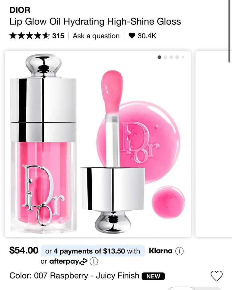 Dior Lip Oil