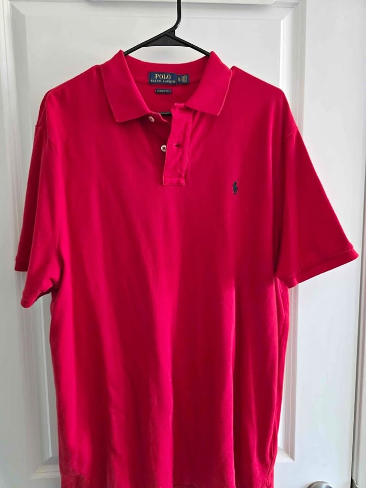 Ralph Lauren Red Polo Shirt