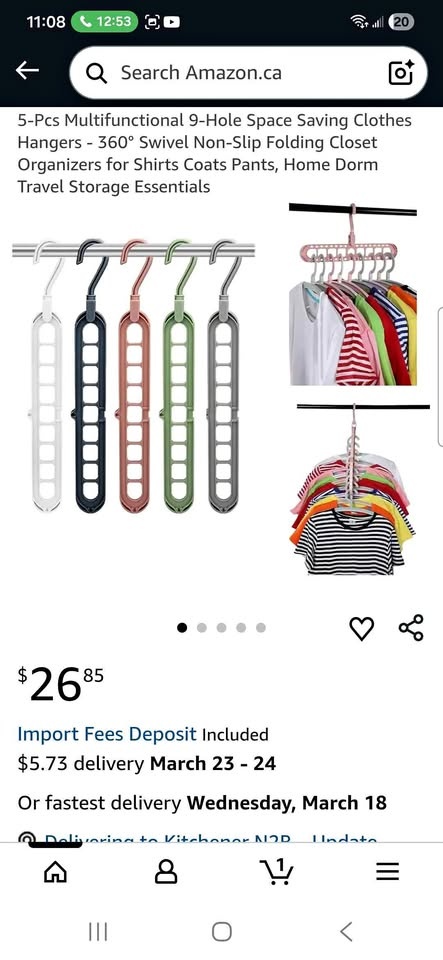 Multipurpose Hangers