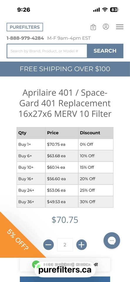 Furnace Air Filters - photo 3