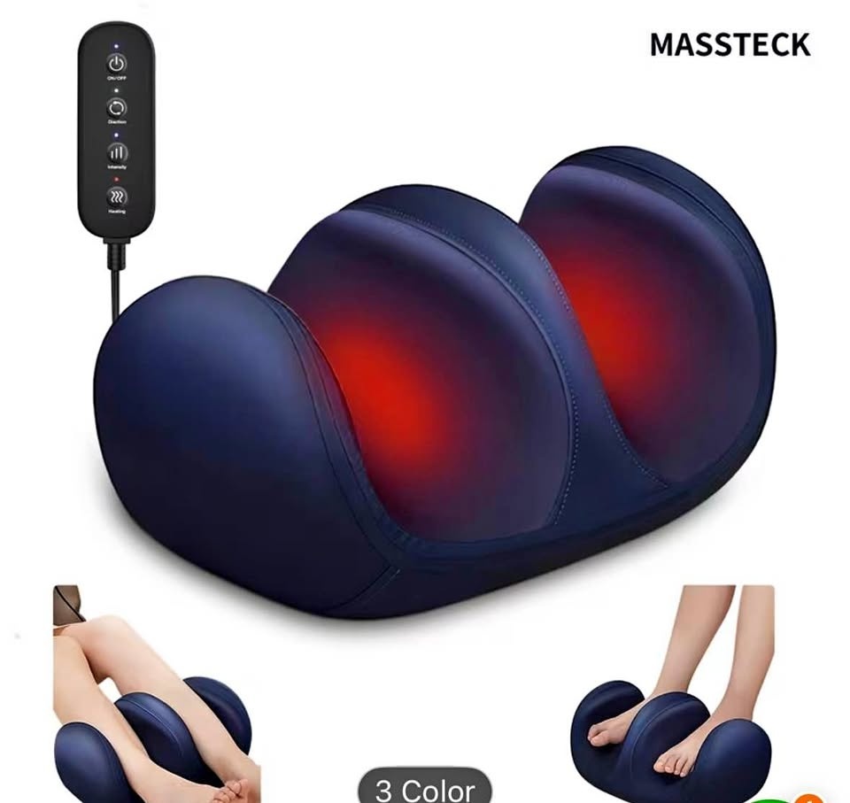 MASSTECK Foot Massager Machine with Heat