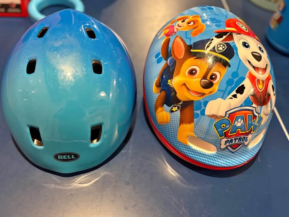 2 Toddler Helmets (48-52 cm)