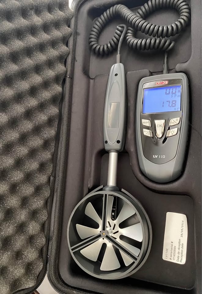 HVAC Air Measuring ANEMOMETER - photo 5