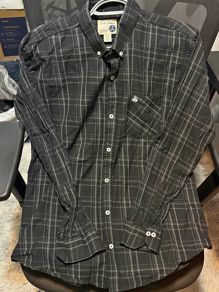 Brooks Brothers Checkered Shirt (XL Size)