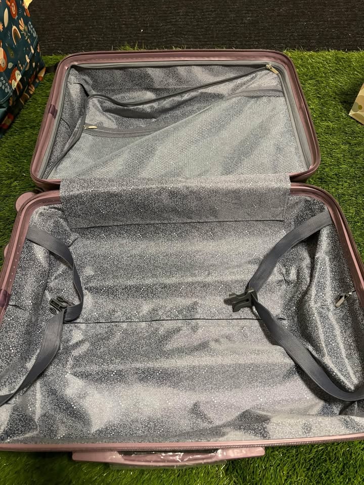 New Light Blue 22in Hardshell Carry-On Suitcase - photo 5