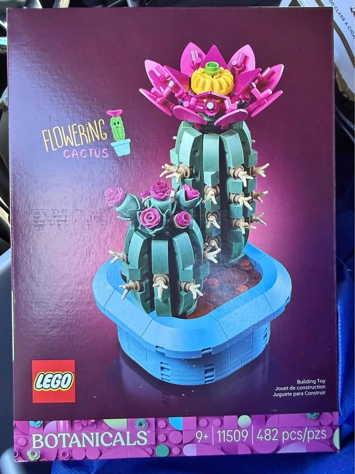 LEGO Botanicals Flowering Cactus Building Toy