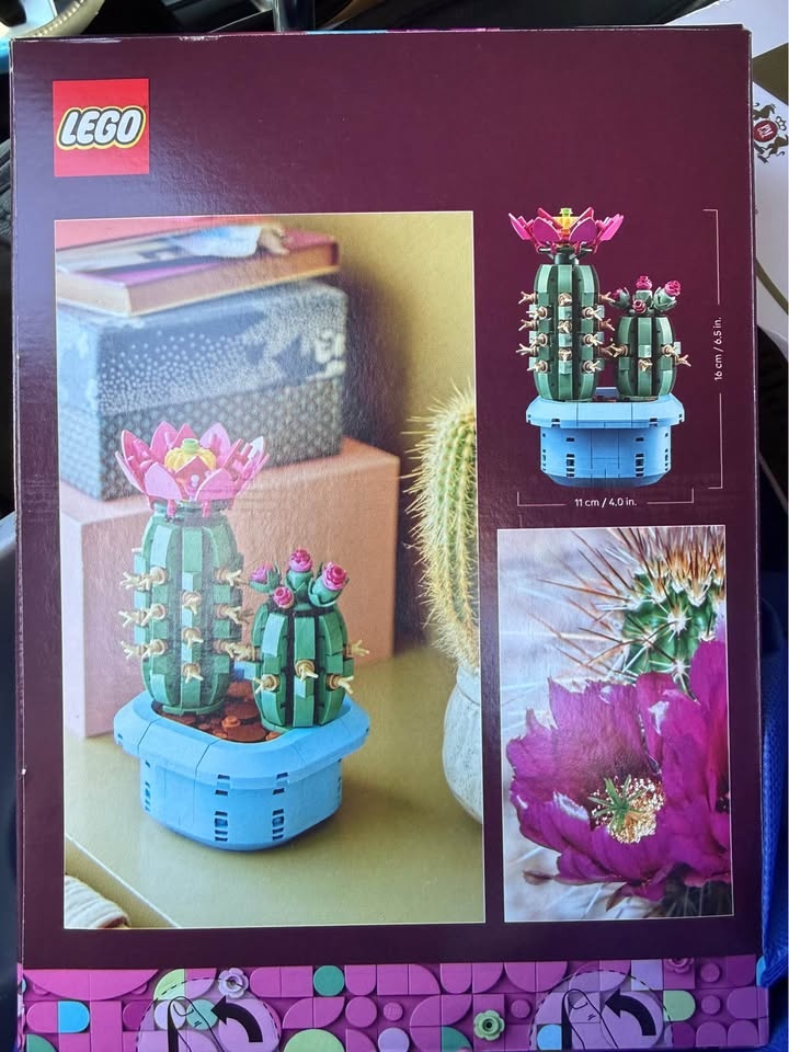 LEGO Botanicals Flowering Cactus Building Toy - photo 2