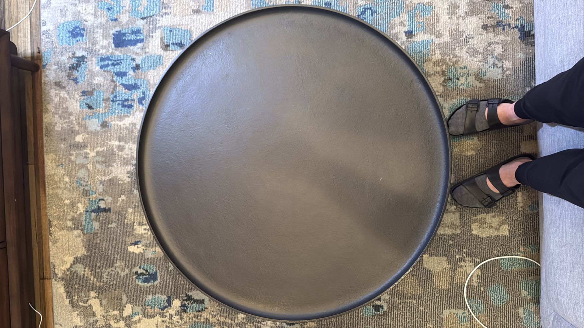 West Elm Coffee Table 36” Round - photo 2