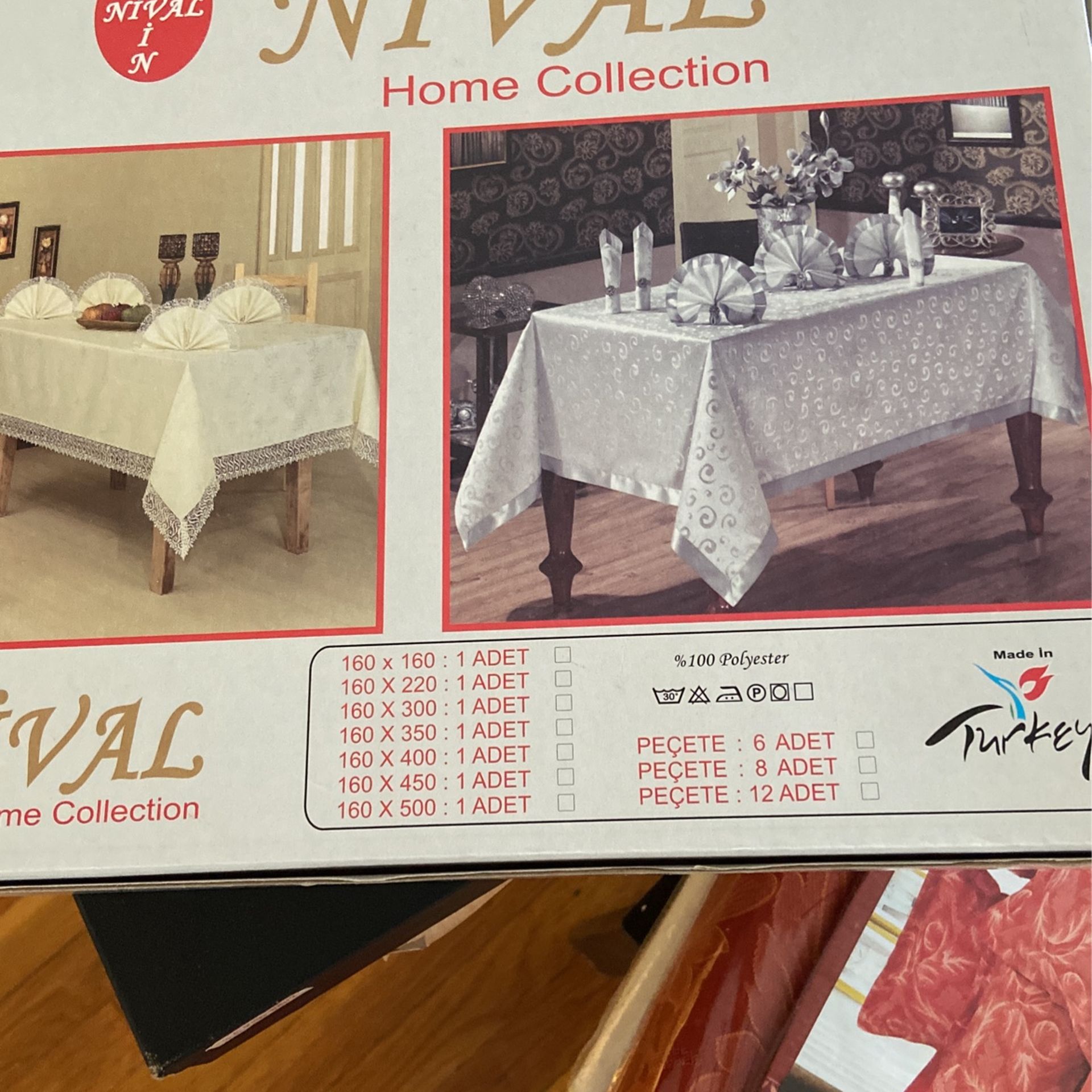 Beautiful Floral Tablecloth