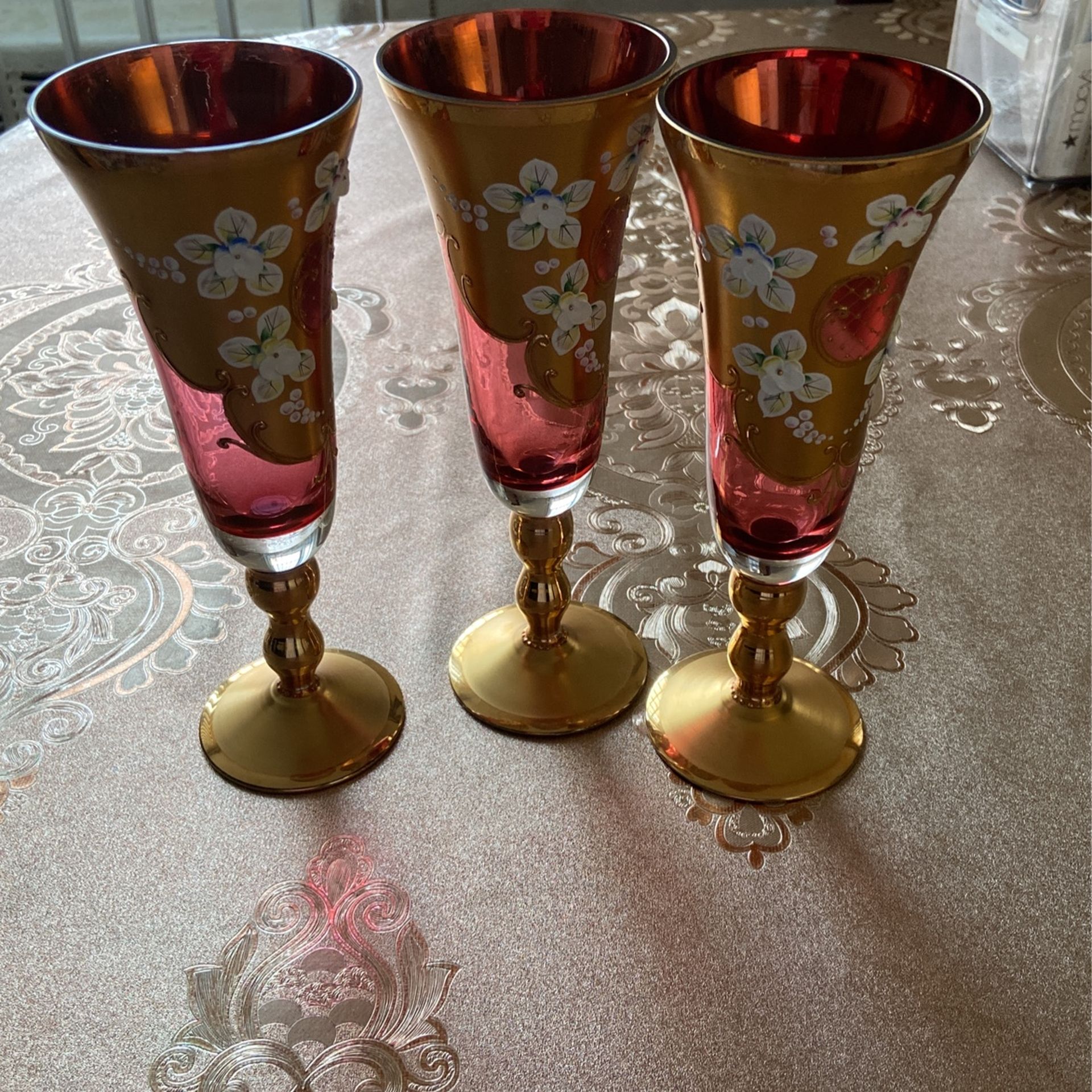 6 champagne glasses (Bagema)