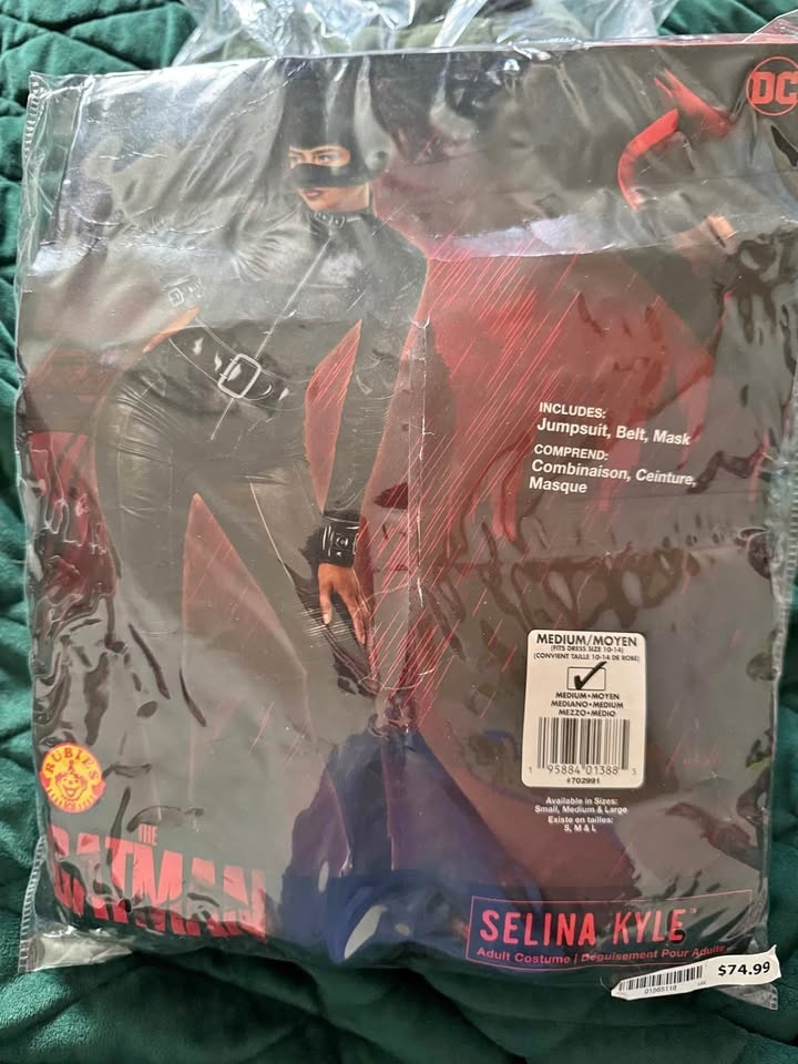 Catwoman Costume - Size Medium