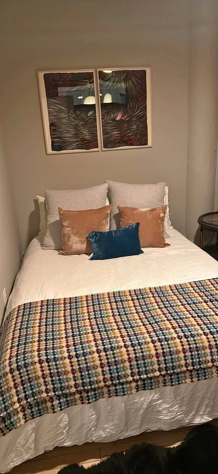 Full size Gervasoni ghost 80 bed with storage