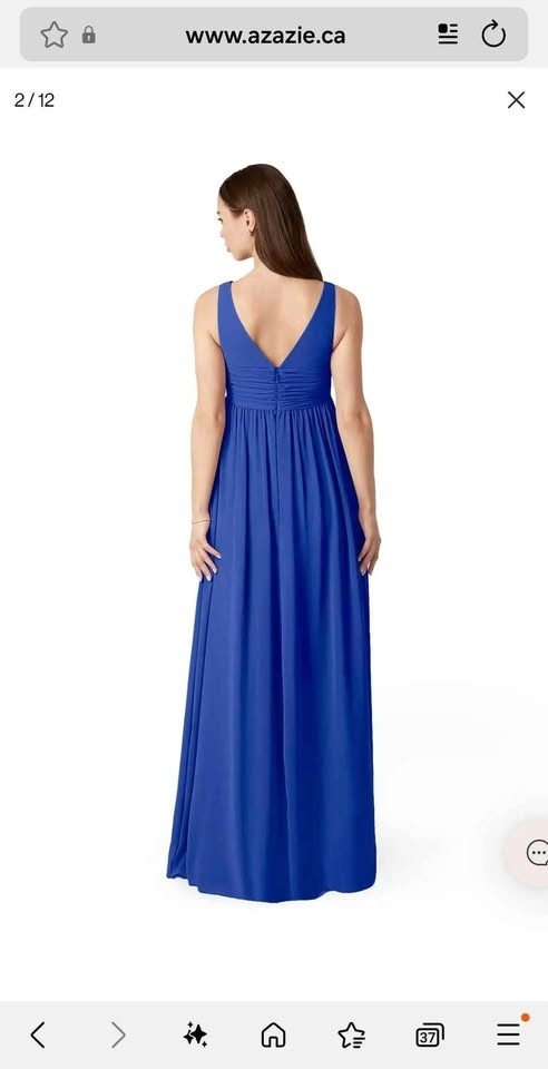 Royal Blue Maternity Dress - photo 2