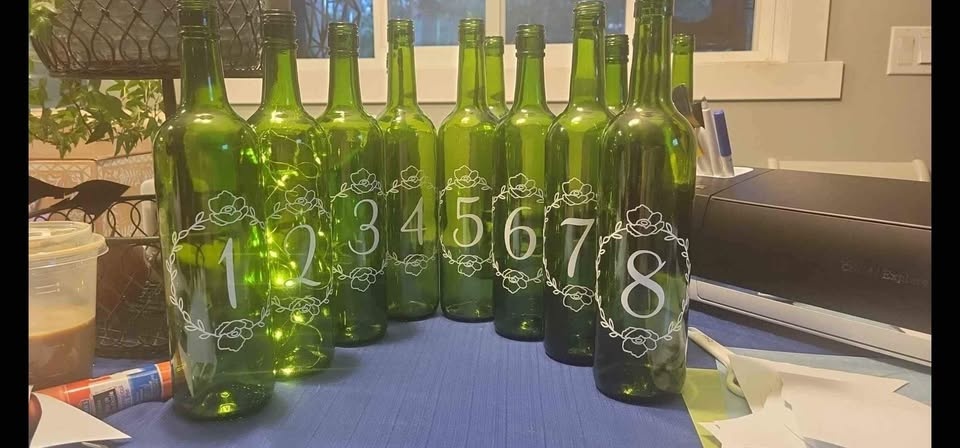 Wedding Table Numbers