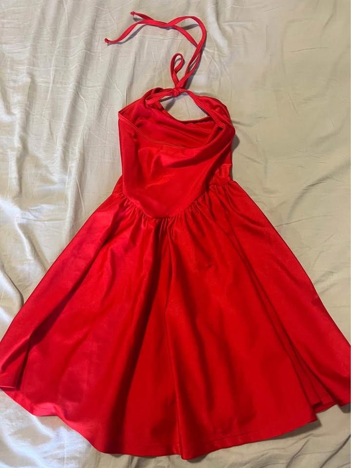 Women's Red Dress - photo 4