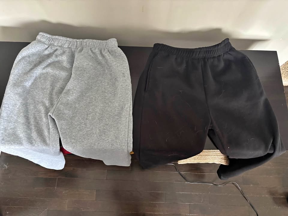 Cute Gray and Black Sweatpants