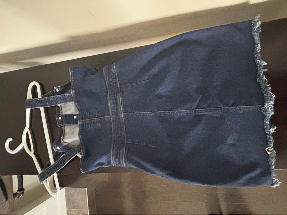Cute Denim Overall + Overall Dress – $10 - photo 3