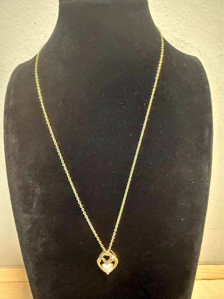 18K Rose gold tone Gold fill necklace thumbnail