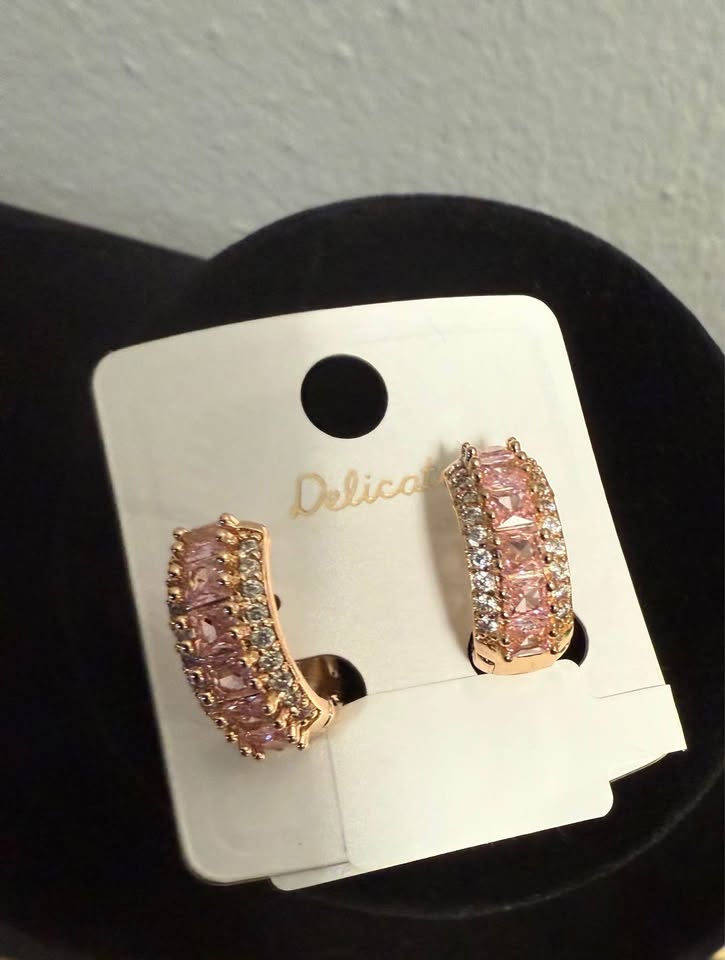 18k Gold fill rose gold Earrings - photo 4