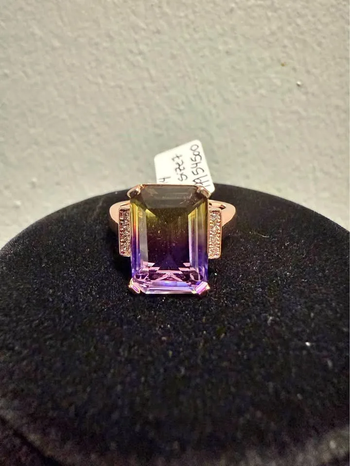 18k Gold Fill Rose Gold size 7 Ring thumbnail