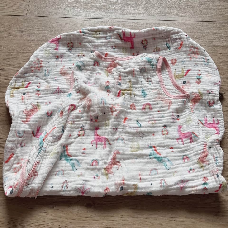 Loulou Lollipop 12-24M Muslin Sleeping Bag 1 TOG - photo 3