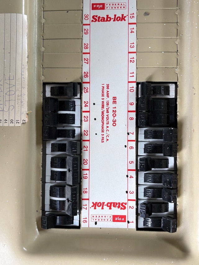 200 Amp Electrical Panel - Federal Pioneer - photo 2