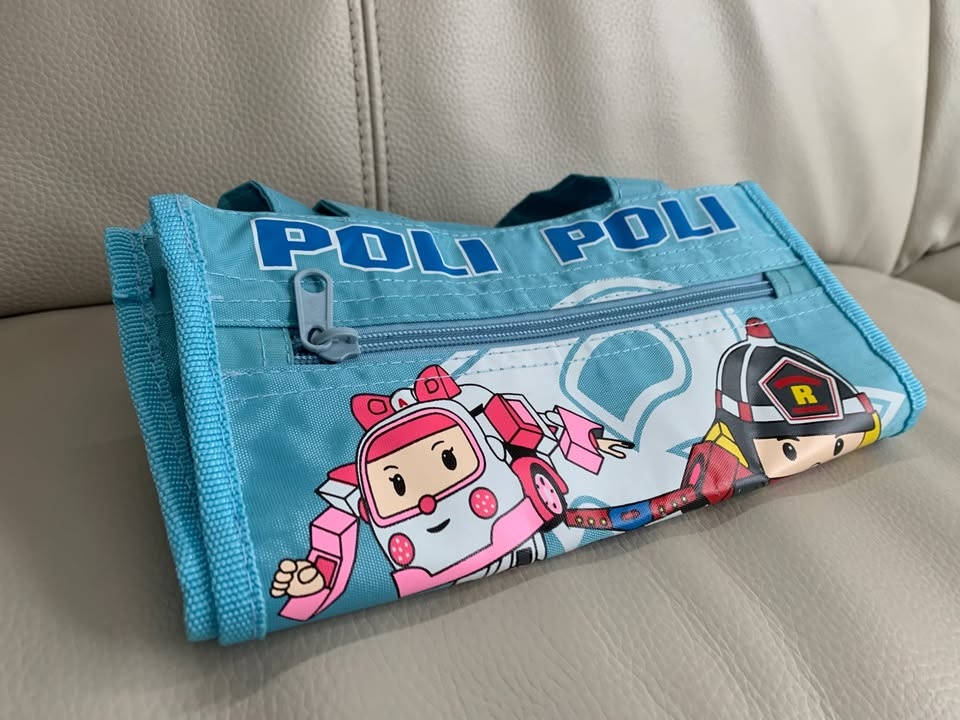 Robocar Poli Kids Hand Bag Shopping Tote Lunch Bag - photo 4