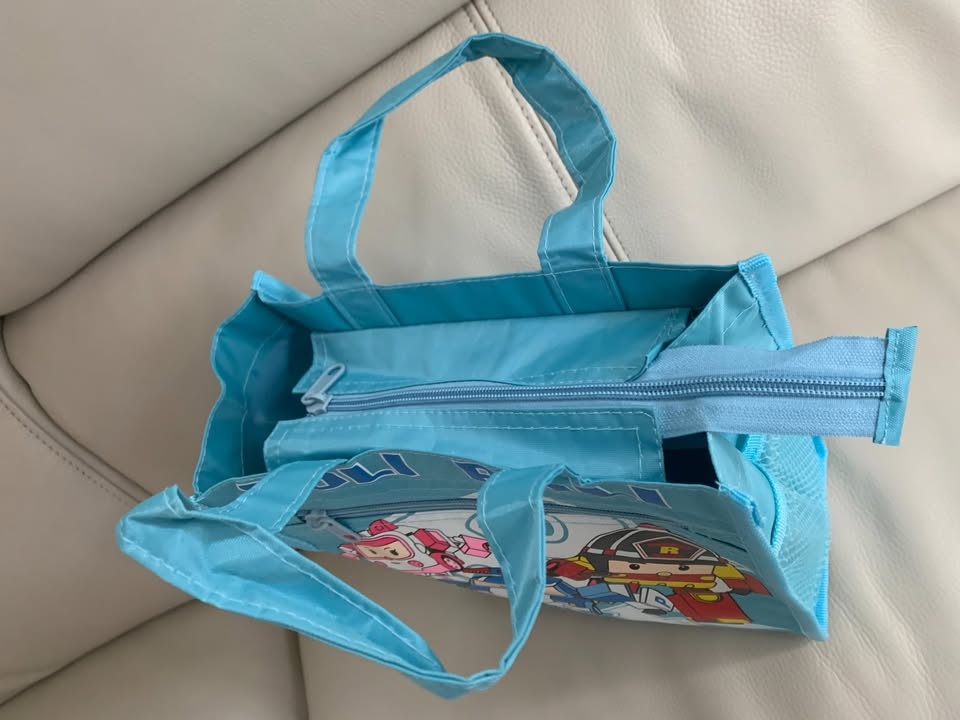 Robocar Poli Kids Hand Bag Shopping Tote Lunch Bag - photo 5