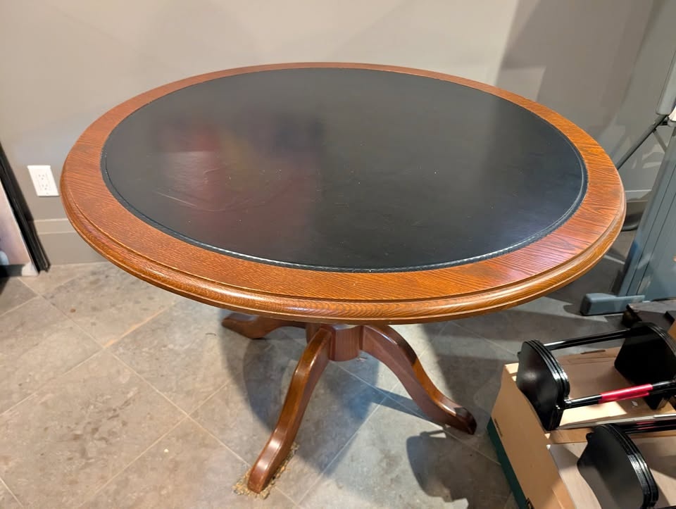 Beautiful Solid Oak Round Table - Moving Sale