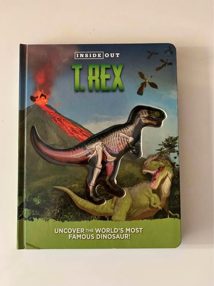 Book Inside Out T. rex