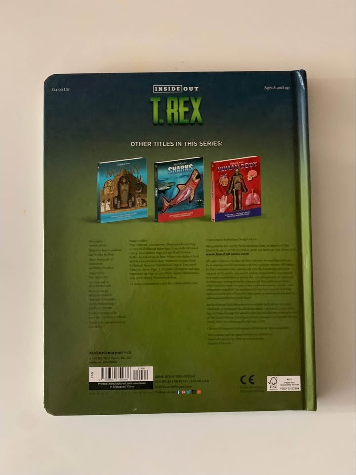 Book Inside Out T. rex - photo 2