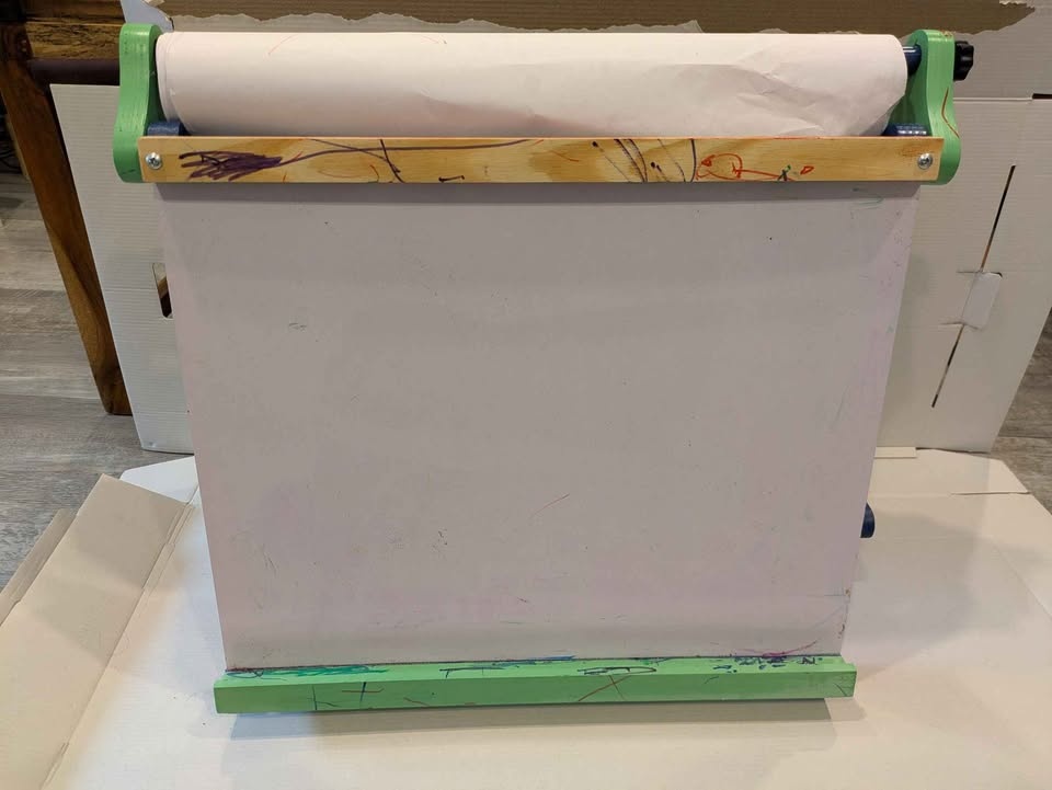 Kids 3-in-1 Easel, Drawing, and Chalk Board - photo 3
