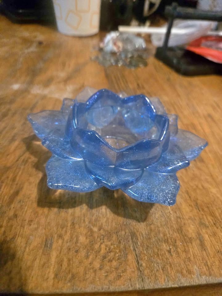 Handmade Resin Candle Holders, Incense Boxes & Holders