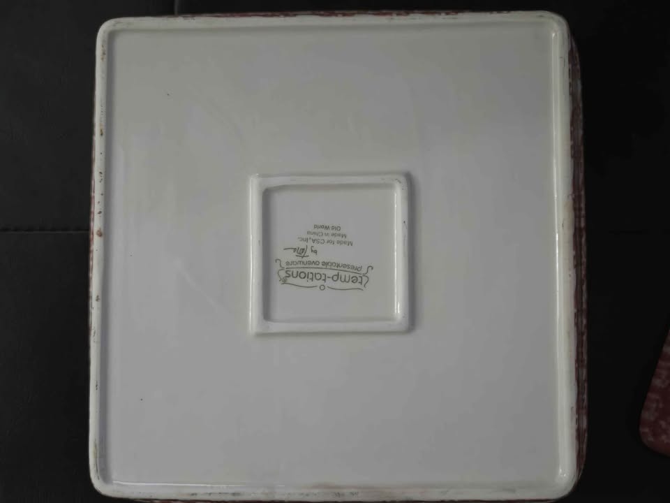 Temptations Old World Cranberry Baking Set - photo 5