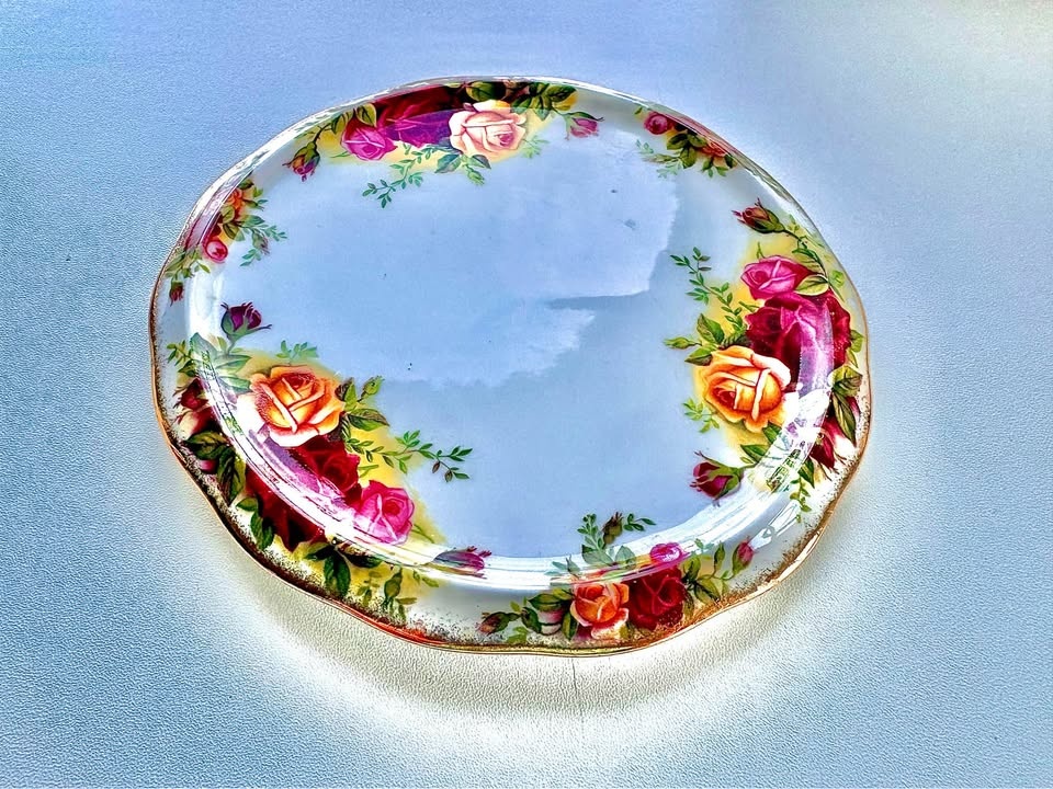 Royal Albert Old Country Rose Teapot and stand (trivet) - photo 3
