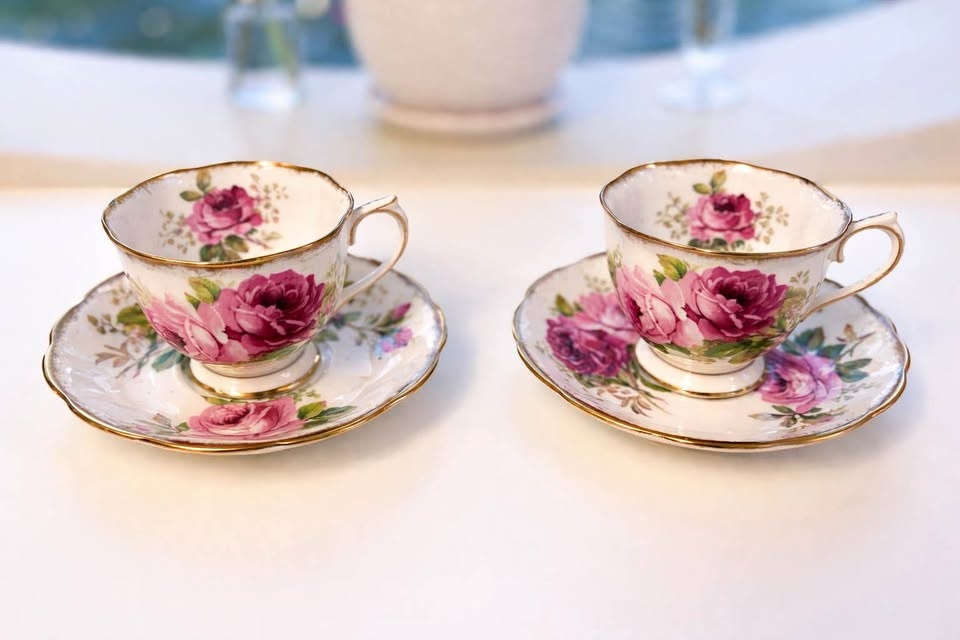 Vintage Royal Albert "American Beauty" China