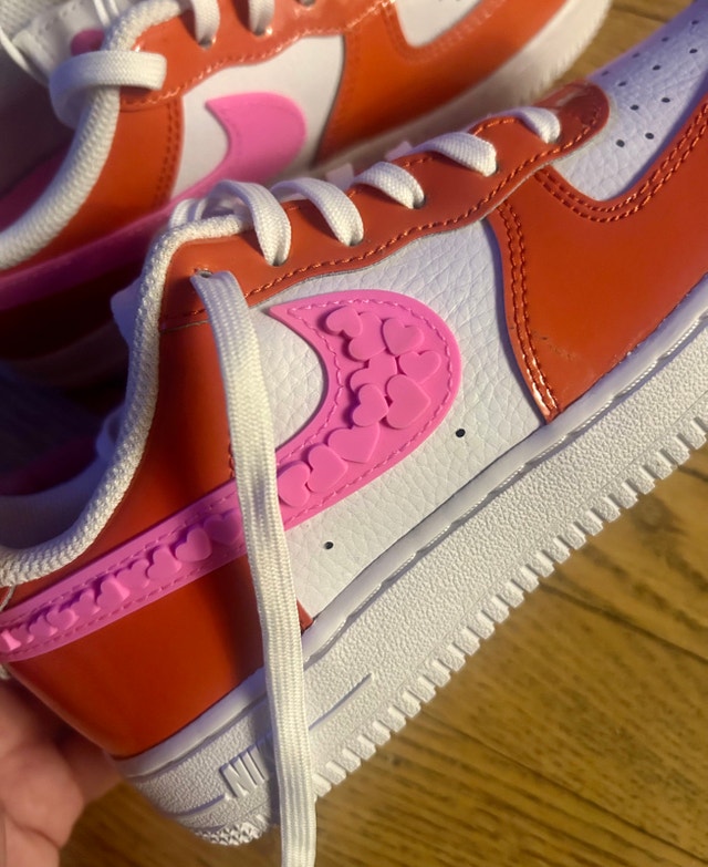 NIKE AIRFORCE 1 LOW GS SNEAKERS (LIMITED EDITION) BRAND NEW!! - photo 4