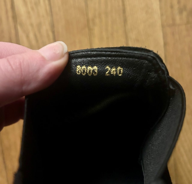 FENDI BLACK SUEDE PLEXI STUD SLIP ONS - photo 5