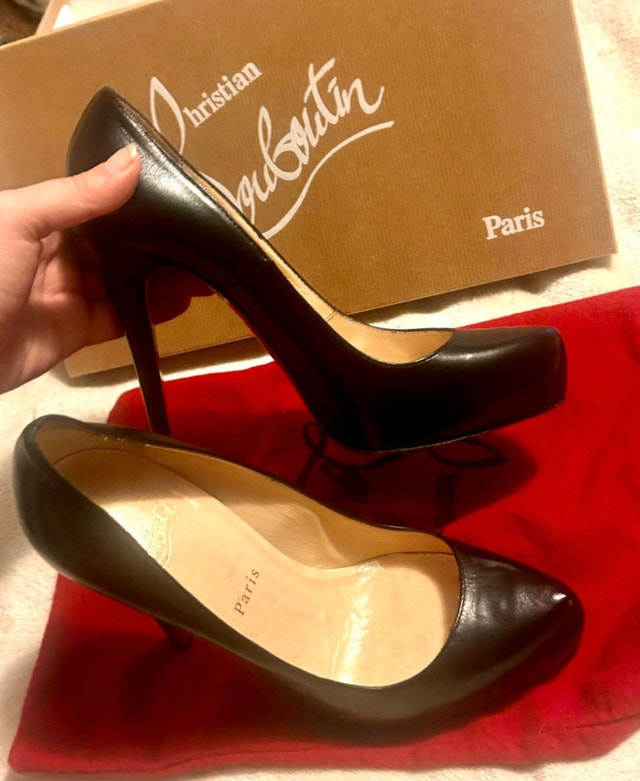 CHRISTIAN LOUBOUTIN ROLANDO 120 PLATFORM HEELS - photo 2