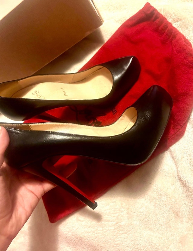 CHRISTIAN LOUBOUTIN ROLANDO 120 PLATFORM HEELS - photo 3
