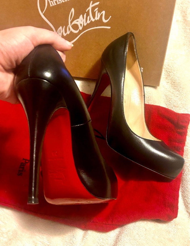CHRISTIAN LOUBOUTIN ROLANDO 120 PLATFORM HEELS - photo 4