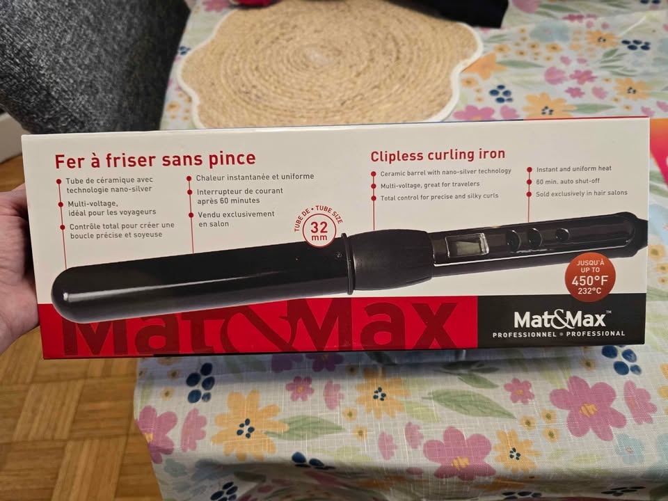 Brand New Professional Curling Wand 1 1/4 inch - photo 2