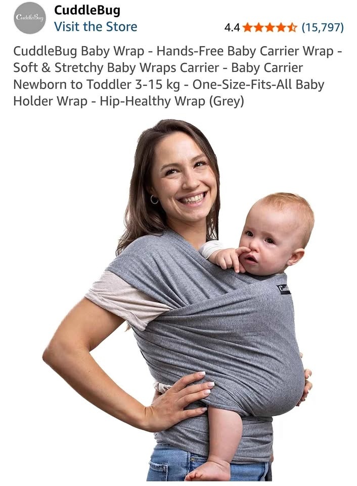 Baby carrier wrap