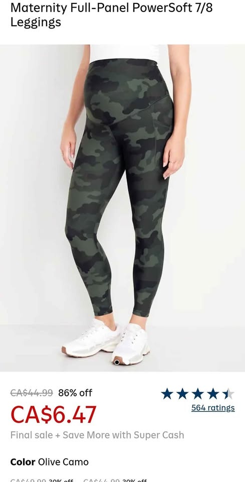 5 Maternity Leggings Size L - photo 4