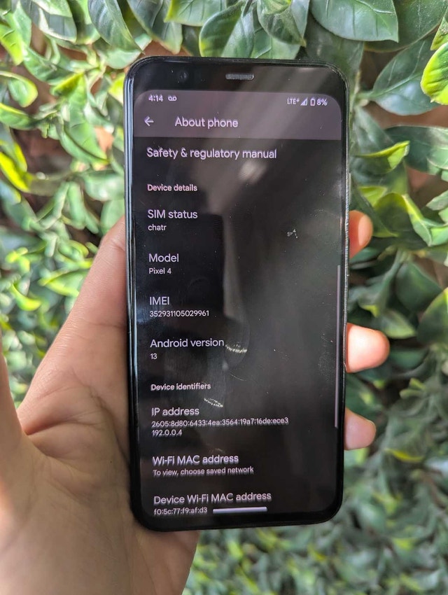 GOOGLE PIXEL 4 - UNLOCKED - photo 2