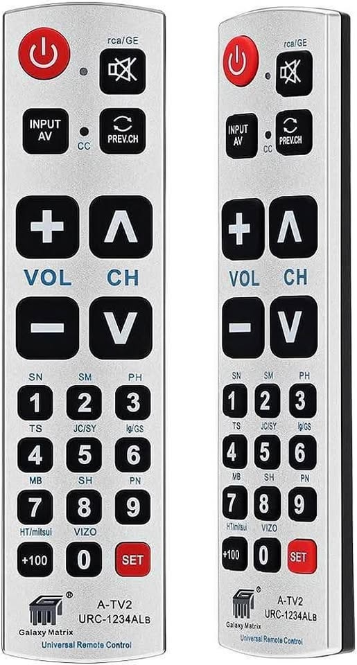 Big Button Universal Remote for Seniors