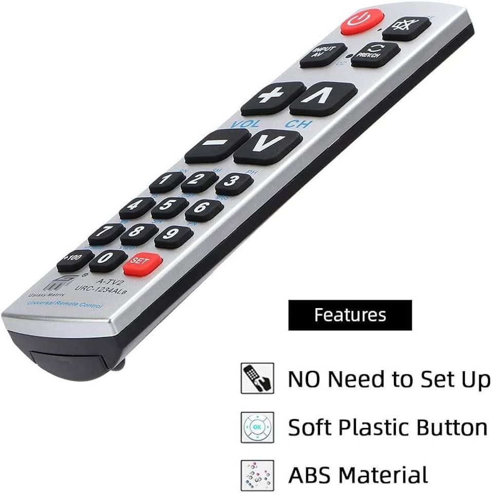 Big Button Universal Remote for Seniors - photo 5