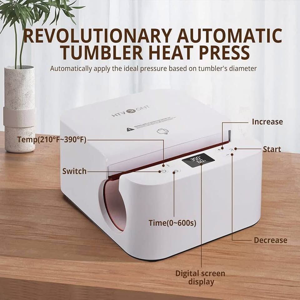 HTVRONT Automatic Mug Heat Press Machine - photo 2